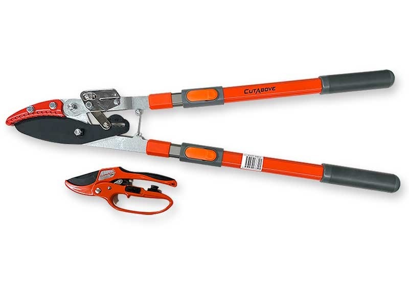 Ratchet Lopper and Secateurs Set